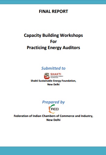 Capacity Building Workshops for Practicing Energy Auditors
