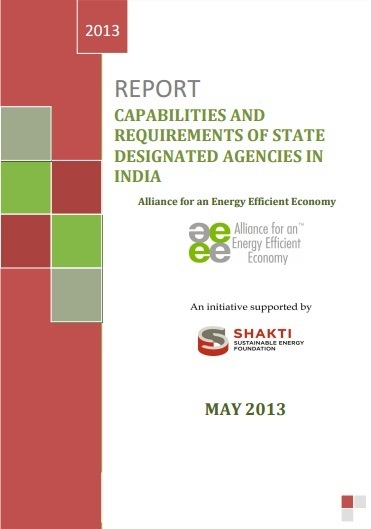 Capabilities and Requirements of State Designated Agencies in India