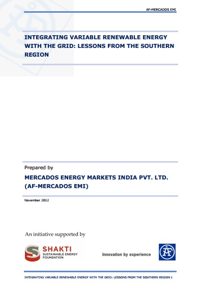 Integrating Variable Renewable Energy With the Grid: Lessons From the Southern Region