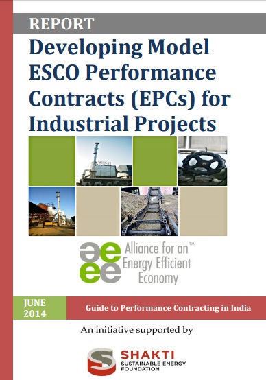 Model ESCO Contracts for Industrial Projects
