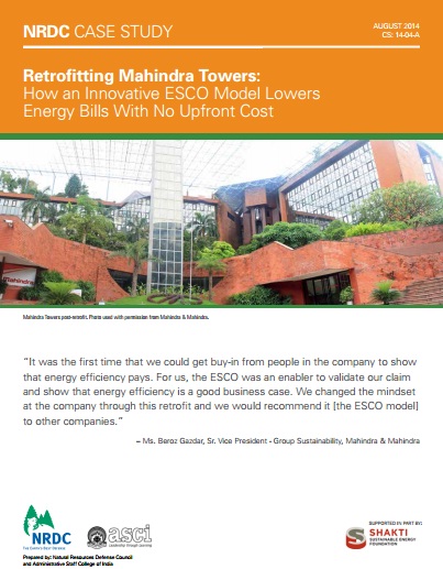 Retrofitting Mahindra Towers: How an Innovative ESCO Model Lowers Energy Bills with No Upfront Costs