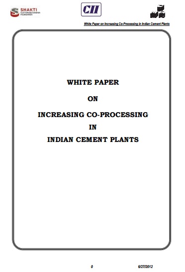 White Paper on Increasing Co-Processing in Cement Plants