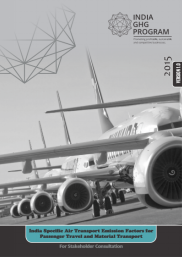 India Specific Air Transport Emission Factors for Passenger Travel and Material Transport