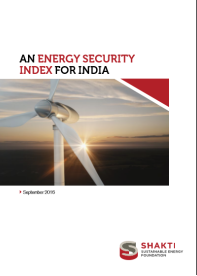 India Energy Security Index