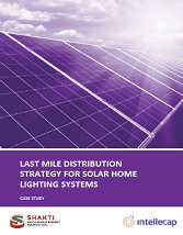Eastern Envo – Last Mile Distribution Strategy for Solar Home Lighting Systems
