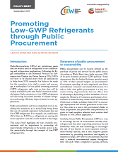 Promoting low-GWP refrigerants