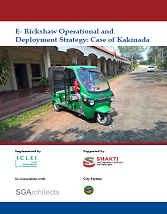 E- Rickshaw Operational and Deployment Strategy – Case of Kakinada