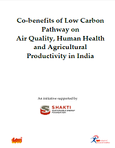 Co-benefits of Low Carbon Pathway on Air Quality, Human Health and Agricultural Productivity in India