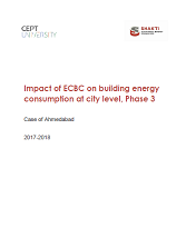 Report – Impact of the ECBC on Building Energy Consumption at the City Level