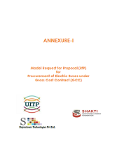 ANNEXURE-I: Model Request for Proposal (RfP) for Procurement of Electric Buses under Gross Cost Contract (GCC)
