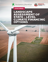 Landscape Assessment of State-Level Climate Financing Options- Issue Brief