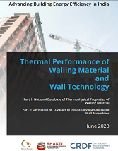Thermal Performance of Walling Material and Wall Technology, Part 1 and 2