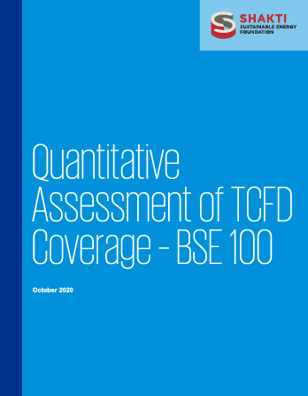 Quantitative Assessment of TCFD Coverage- BSE 100